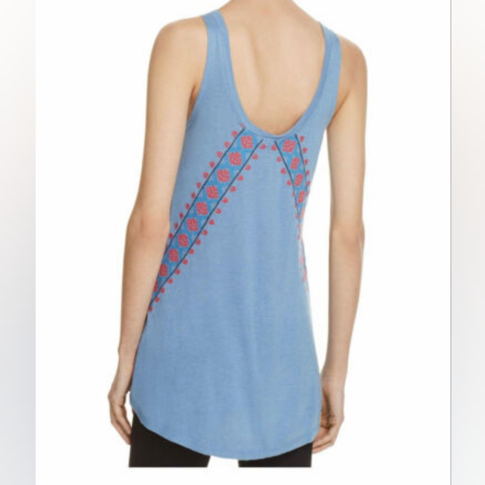 Rebecca Minkoff Tank Top Embroidered Gia  NWT Small
